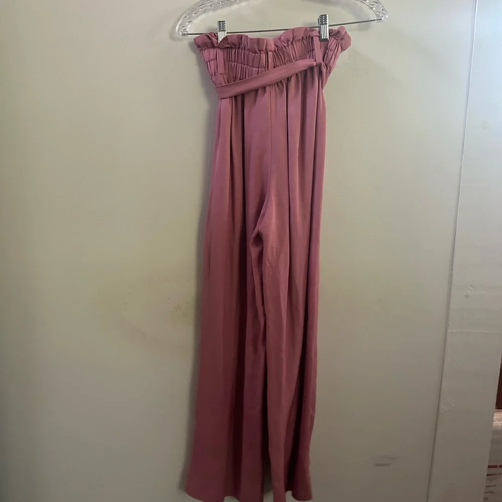 Point sur pink paper‎ bag trousers 2